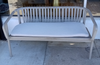 Tate Grey Outdoor Bench