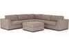 Cherise 3-Piece Sectional with Ottoman