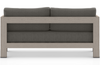 Custom Ciara Weathered Grey Outdoor Sofa