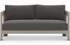 Custom Ciara Weathered Grey Outdoor Sofa