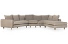 Dafina 3-Piece Sectional w/ Small Chaise