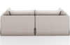 Halina 87" Double Chaise Sectional