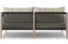 Custom Shawna Grey Outdoor Sofa Sectional Piece