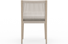 Shayla Washed Brown Outdoor Dining Chair