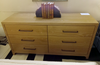 Custom Solid Oak 6-Drawer Dresser