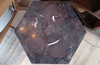 Moroccan Petrified Wood Side Table