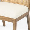 Albano Armless Cane Dining Chair