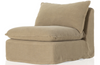 Angie Armless Sectional Piece