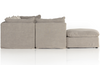 Angie Slipcover 5-Piece Sofa Sectional