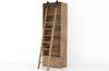 Bennet Custom-Bookshelf with Ladder
