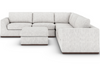 Cherise 3-Piece Sectional with Ottoman