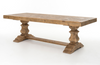 Demetrius Bleached Pine Dining Table