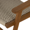 Diego Natural Brown Outdoor Chair