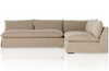 Galene 3-Piece Slipcover Sectional