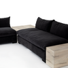 Custom Galene 2-Piece Sectional with Corner & End