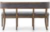 Gibbous Canvas Dining Bench