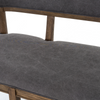 Gibbous Canvas Dining Bench