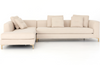 Glenna Left Arm 2-Piece Sectional with Bumper Chaise