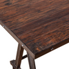 Industrial 66" Reclaimed Wood Gathering Table