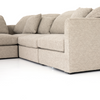 Isabela 4-Piece Sectional with Ottoman
