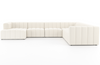 Launo 6-Piece Left Arm Sectional with Chaise