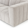 Launo 3-Piece Right-Arm Sectional with Ottoman