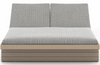 Layton Brown Outdoor Double Chaise