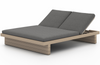 Layton Brown Outdoor Double Chaise