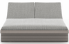 Layton Grey Outdoor Double Chaise