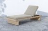Layton Washed-Brown Outdoor Chaise