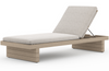 Layton Washed-Brown Outdoor Chaise