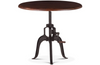 Levi Industrial 36" Adjustable Round Side Table