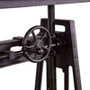 Levi Industrial 60" Adjustable Crank Desk