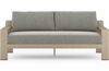 Malene Brown Two-Seat Outdoor Sofa