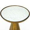 Malia Brushed Pedestal Table