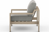 Melanie Washed-Brown Outdoor Chair