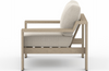Melanie Washed-Brown Outdoor Chair
