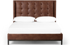 Nadine Tall Antique Brown Bed