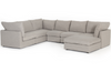Paloma 6-Piece Sectional with Ottoman