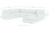 Paloma 7-Piece Sectional with Ottoman