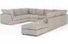 Paloma 8-Piece Sectional with Ottoman