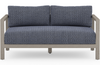 Savina Grey Two-Seat Outdoor Sofa