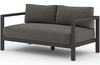Savina 2-Seat Bronze Outdoor Sofa