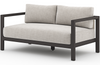 Savina 2-Seat Bronze Outdoor Sofa
