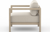Savina Washed-Brown Outdoor Chair