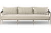 Shawna Grey 93" Outdoor Sofa