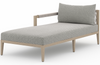 Shawna Brown Left-Arm Outdoor Chaise Piece