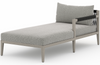 Shawna Grey Outdoor Right-Arm Chaise Piece