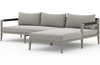 Shawna Grey Outdoor Right 2-Piece Sectional