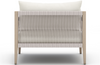 Shayla Washed-Brown Outdoor Chair